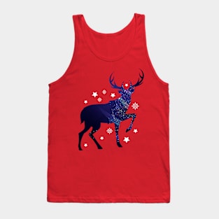 Christmas Reindeer Tank Top